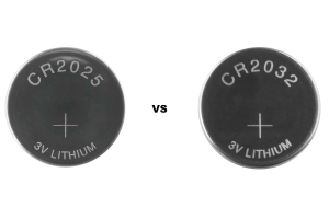CR2025 vs.Pūhiko CR2032