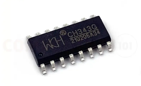 CH343: A High-Performance USB to Serial Converter Chip