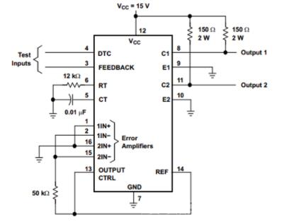 TL494 Test Circuit