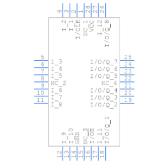 GAL20V8B-15LJN Symbol