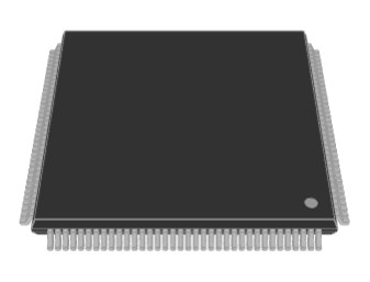 XC2S15-5TQG144I 3D Model