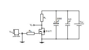 Test Circuit for Resistive Load Switching Times