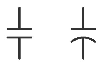 Non-Polarized Capacitor Symbol