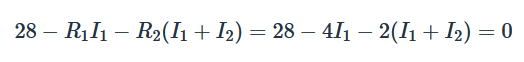 Left Loop KVL Equation