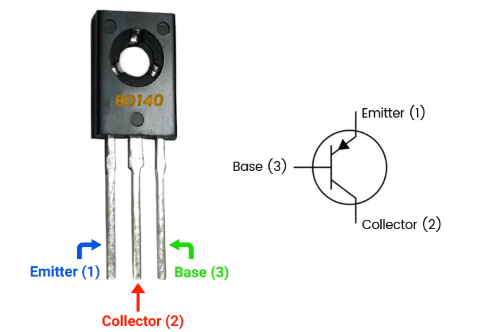 BD140 Transistor Pinout
