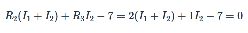 Right Loop KVL Equation