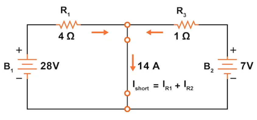 Calculate the Norton Current