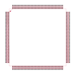 XCS20-3TQ144I Footprint